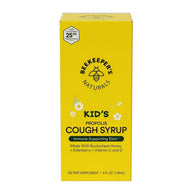 Beekeeper's Naturals Kids' Daytime Propolis Cough Syrup - 4 Fl Oz