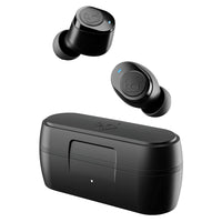 Skullcandy Jib True Wireless Earbud with Microphone / 22 Hour Battery Life / Use with iPhone and Android / Best for Gym and Gaming / Bluetooth Earbud Headphones - Black/Orange