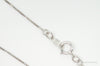 Designer Jane Seymour Blue Topaz Cubic Zirconia Sterling Silver Necklace