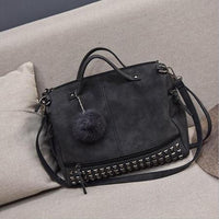 Rustic Charm Leather Shoulder Bag – Stylish Cowgirl Handbag