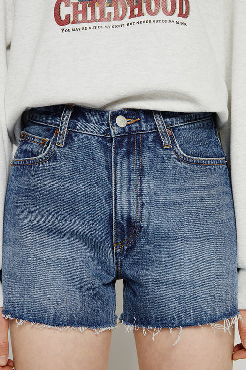 High Rise Denim Shorts HJ167 [FINAL SALE]