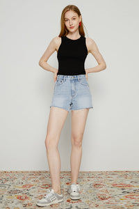 High Rise Denim Shorts HJ167 [FINAL SALE]