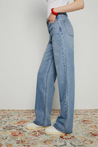 Coney Island Whitefish High Rise Wide Jeans HJ007