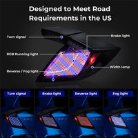 NTXGlow RGB LED Matrix Tail Lights (2016-2020 Honda Civic Hatchback)