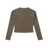 Phantom Cross Washed Long Sleeve Slim T-Shirt
