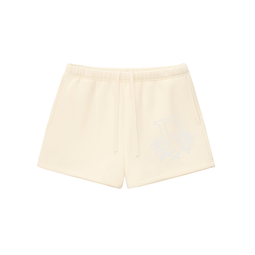 Phantom Rose Fleece Drawstring Sweat shorts