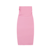 Dyed Washed Straight Hip-Hugging Slim Skirt
