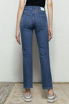 Activity Grrrl High Rise Kick Crop Jeans HJ017