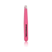 Tweezerman Mini Slant Tweezer Flamingo Pink Model No. 1248-FPR