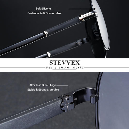 Aviation Luxury New Polarized Mens Sunglasses Pilot Style Men Accessories Driving Fishing Hiking Eyewear With UV400 Protection