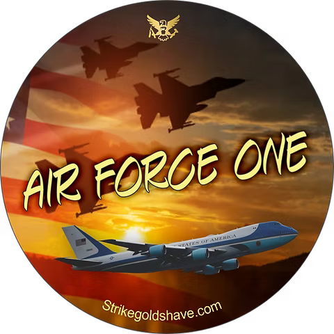 Strike Gold Shave Air Force One Shaving Collection