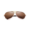 Luxury NEW Model Business  Men Square Polarized Sunglasses Male Eyewear Aviation Alloy Frame With UV400 Protection and High Quality Metal Frame