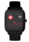 Supersonic Smartwatch with Dynamic Heart Rate, Temperature, Blood Oxygen, and Blood Pressure Monitor