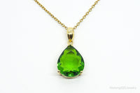 Designer STAUER Period Gold Vermeil Sterling Silver Necklace