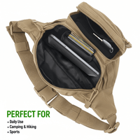 XGear Tactical Hunting Fanny Pack with USA Flag Patch