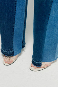 Shadow Split Wideleg Jeans HJ056