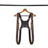 Goat Leather Dual Camera Harness