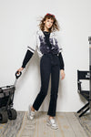 Activity Grrrl High Rise Kick Crop Jeans HJ017