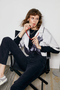 Activity Grrrl High Rise Kick Crop Jeans HJ017