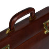 Rich Brown Office Suitcase