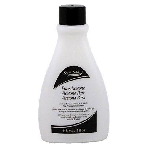 Super Nail Pure Acetone Polish Remover 4 oz