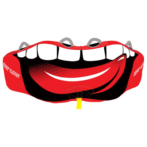 WOW Sports Hot Lips 2 Person Towable Water Tube For Pool and Lake