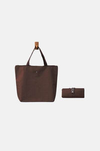 Zenana Large Capacity Foldable Oxford Tote Bag