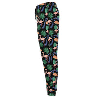 Flamingo Exotic Floral Joggers