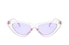 Luxury Modern Cat Eye  Fashion Retro Classic Lady and Woman Sunglasses With Triange Frame  With UV 400 Protection