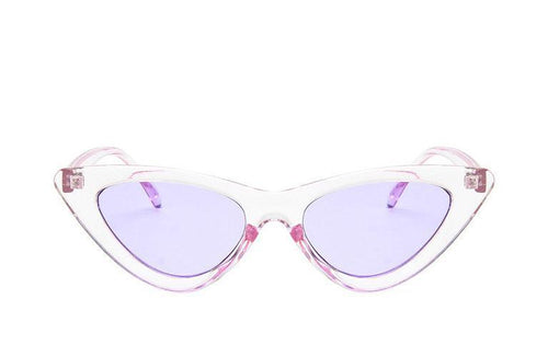 Luxury Modern Cat Eye  Fashion Retro Classic Lady and Woman Sunglasses With Triange Frame  With UV 400 Protection