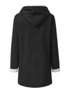 Full Size Pocketed Long Sleeve Hooded Toggle Jacket – Stylish & Functional Outerwear for Women