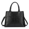 Luxury 3 Piece Leather Tote Set | Genuine Leather Cowgirl Shoulder Bag & Clutch