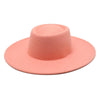 Ella Wide Brim Wool Jazz Hat – Stylish Felt Hat in 16 Colors