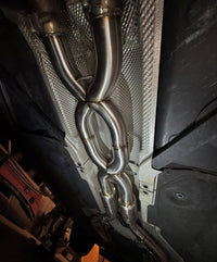 IRL E9x Double X Pipe