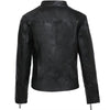 Black Leather Motorcycle Jacket | Stylish and Warm for Bikers & Nightlife