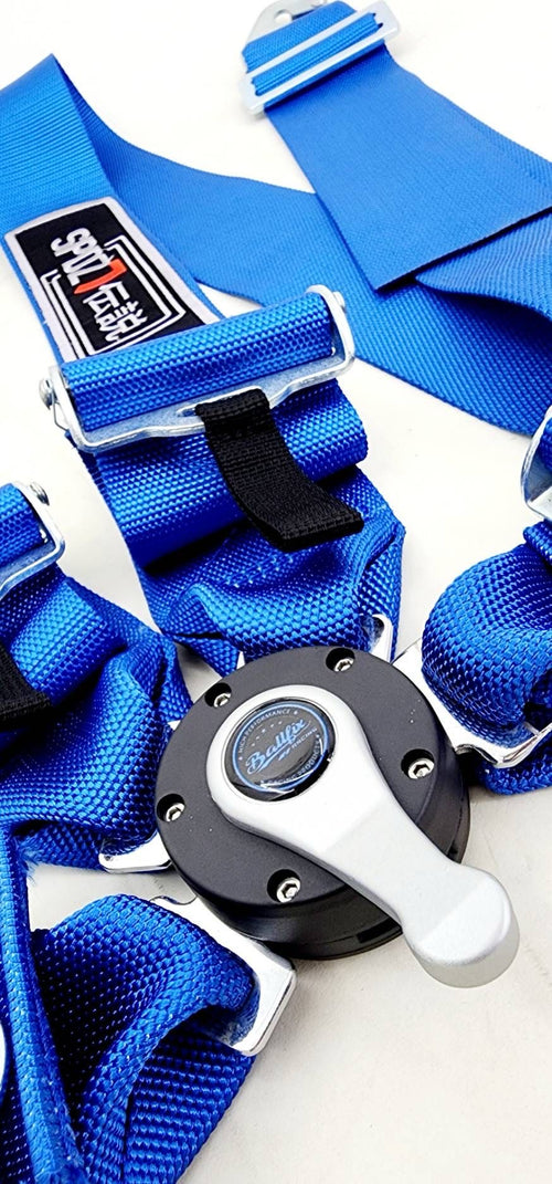 SPDZ1 X BallFix 4 Point 3" Seat Belt Safety Harness