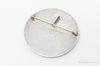 Vintage Taxco POM Mexican Brass Abstract Sterling Silver Brooch Pin Pendant