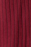 Basic Bae Full Size Ribbed Round Neck Long Sleeve Slit Top