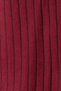 Basic Bae Full Size Ribbed Round Neck Long Sleeve Slit Top