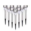 Garden Premium LED Solar Luxury Stainless Steel Lights For Yard Pathway Walkway More Pieces Outdoor