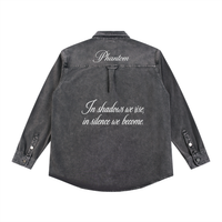 Signature Noir Script Jacket