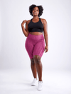 JupiterGear High-Waisted Scrunch Yoga Shorts with Hip Pockets