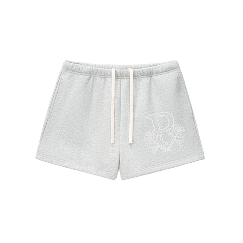 Phantom Rose Fleece Drawstring Sweat shorts