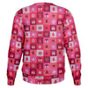 Flamingo All The Way Ugly Christmas Sweatshirt