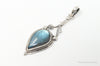 Large Designer Supreme Jewelers Labradorite Sterling Silver Pendant