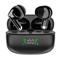 HSQFBHS Ear Earbud Wireless Bluetooth 5.3Earphone Bass Stereo Earbud with LED Display IP7 Waterproof in Ear Earbud Active Noise-canceling Fashion Earphone