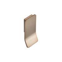 Brushed Bronze "Leaf" Tab Drawer Pulls Euro • Knobs