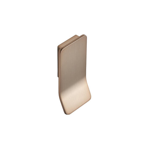 Brushed Bronze "Leaf" Tab Drawer Pulls Euro • Knobs