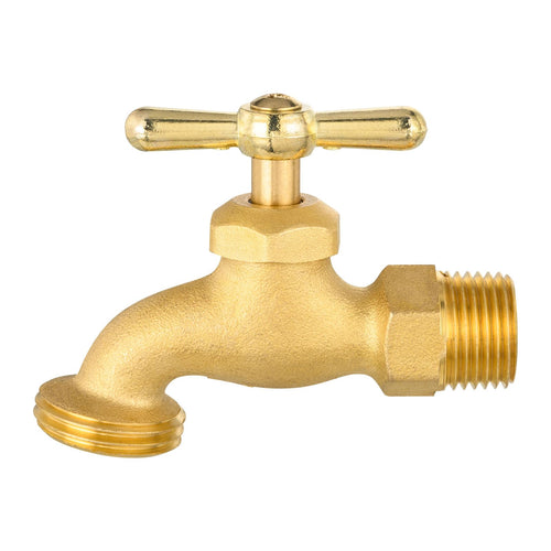 3/4" MIP x 3/4" NH Hose Bibb ( Lead Free)