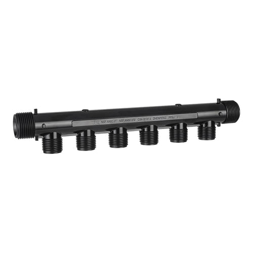 PPSU Manifold 3/4" MPT x 3/4" MPT x Six 1/2" Plumbingsell
